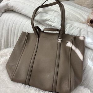 Marc Jacobs Taupe Leather Tote